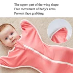 Insular Baby Cotton Quilt Newborn Swaddle Sleeping Bag Blanket, Size: - Image 4