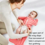 Insular Baby Cotton Quilt Newborn Swaddle Sleeping Bag Blanket, Size: - Image 5