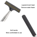 Portable Retractable Car Defogger Rearview Mirror Wiper - Image 3