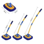 Retractable Curved Rod Soft Fur Car Wash Mop - Image 3