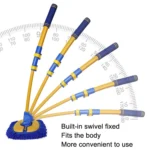 Retractable Curved Rod Soft Fur Car Wash Mop - Image 4