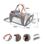 LDLC QS-012 Pet Outing Portable Breathable Foldable Tote Bag - Image 3