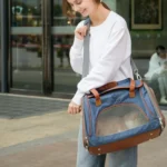 LDLC QS-012 Pet Outing Portable Breathable Foldable Tote Bag - Image 7