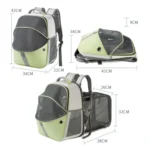 LDLC QS-067 Outdoor Breathable Can Expand Portable Pet Bag - Image 3