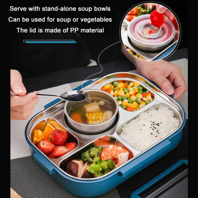 TBD0602354901_B6.webp 304 Stainless Steel Double-Layer Large-Capacity Portable Lunch Box - Image 7