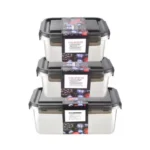 Refrigerator Refrigerated Storage Stainless Steel Airtight Crisper, Capacity: