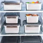 Refrigerator Refrigerated Storage Stainless Steel Airtight Crisper, Capacity: - Image 6