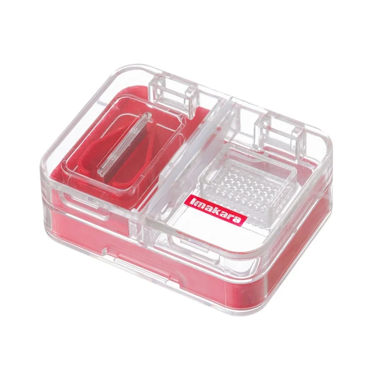 TBD0602362701A.webp Imakara Mini Square Portable Sealed Medicine Cutter Dispenser Box - Image 1