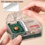Imakara Mini Square Portable Sealed Medicine Cutter Dispenser Box - Image 3