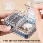 Imakara Mini Square Portable Sealed Medicine Cutter Dispenser Box - Image 4