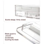 Imakara Mini Square Portable Sealed Medicine Cutter Dispenser Box - Image 7