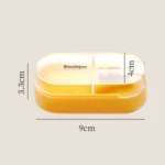 Home Convenient Transparent Tablet Divider Compartments Medicine Boxes - Image 3