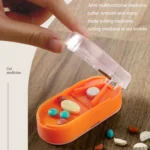 Home Convenient Transparent Tablet Divider Compartments Medicine Boxes - Image 6