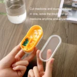 Home Convenient Transparent Tablet Divider Compartments Medicine Boxes - Image 7