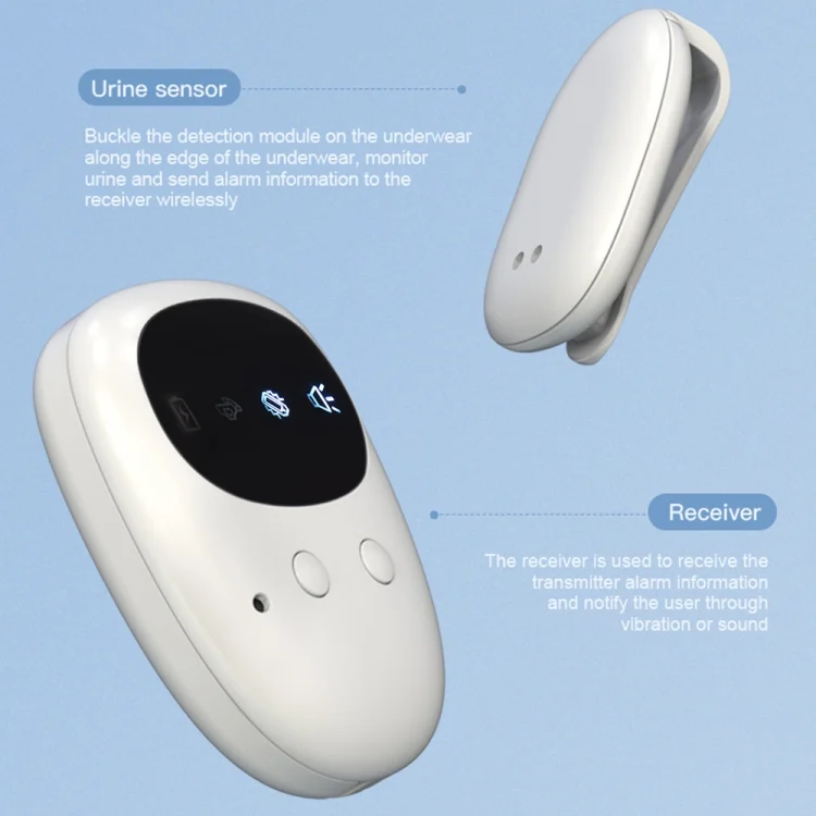 TBD06023707_3.webp Wireless Bedwetting Alarm Pee Alarm with Receiver for Boys Grils Kids Potty Training Elder Care - Image 4