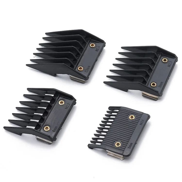 TBD0602375001A.webp 4 In 1 Hair Clipper Special Limit Comb Barber Tool Accessories - Image 1