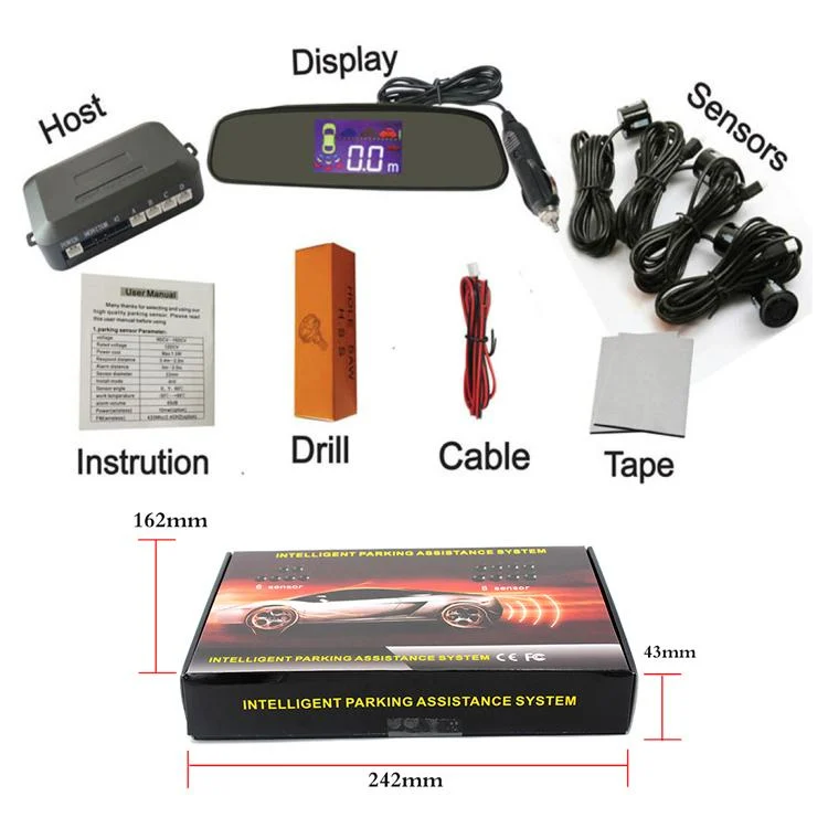 TBD06023751_B1.webp Wireless Radar with LED Display Automatic Alarm Reversing Assist - Image 2