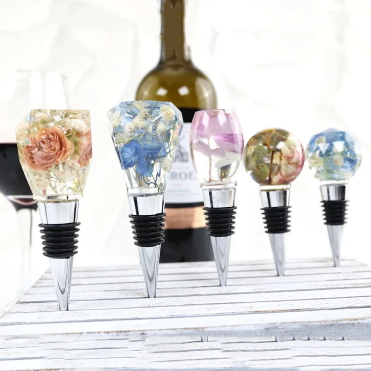 TBD0602375502_B5.webp DIY Crystal Epoxy Resin Red Wine Stopper Silicone Mold,Style: - Image 6