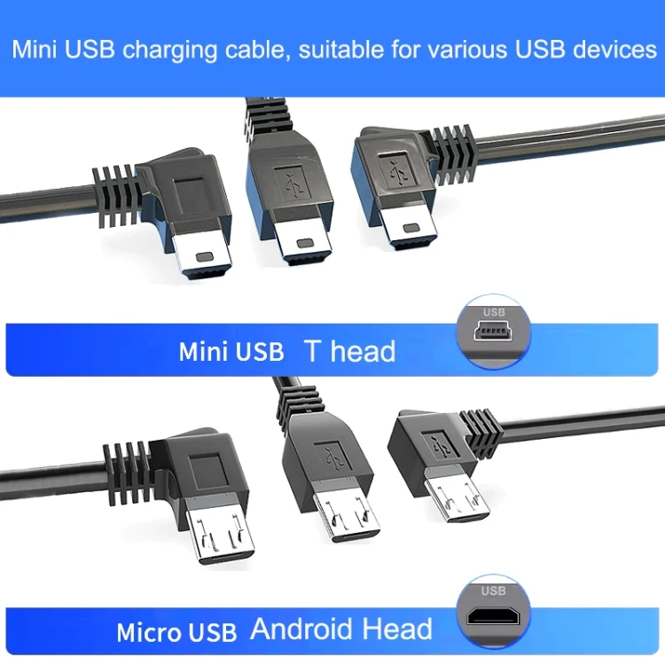 TBD0602375801_B2.webp Driving Recorder Power Cord USB Car Charger Antihypertensive Line, Style: - Image 3
