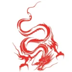 D-131 Dragon Totem Dragon Car Cover Sticker Modified Roof Scratch Sticker - Image 5