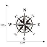 D-336 Car Compass Graphic Sticker Hood Car Body Universal Sticker - Image 2