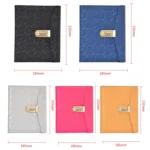 WZJZ0114 A5 Imitation Leather Thickened Password Notebook - Image 2