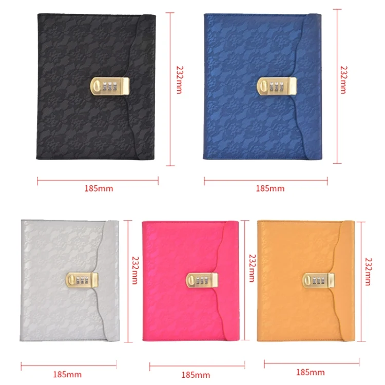 TBD0602380801_B1.webp WZJZ0114 A5 Imitation Leather Thickened Password Notebook - Image 2