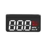 Wireless Car OBD Speed Water Temperature Raising Instrument Panel HD Projector