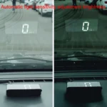 Wireless Car OBD Speed Water Temperature Raising Instrument Panel HD Projector - Image 6