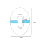 10 PCS 048 Blood Glucose Monitoring Probe Stickers Sweat-proof Sensor Adhesive Patch - Image 2