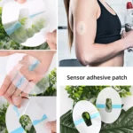 10 PCS 048 Blood Glucose Monitoring Probe Stickers Sweat-proof Sensor Adhesive Patch - Image 3