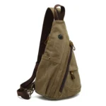 Large Capacity Casual Canvas Chest Bag Men Shoulder Messenger Bag - Image 5