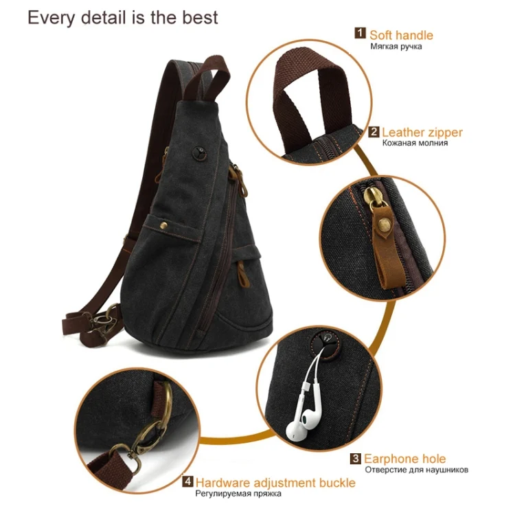 TBD0602384801_B2.webp Large Capacity Casual Canvas Chest Bag Men Shoulder Messenger Bag - Image 3