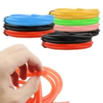 10PCS Motorcycle Modification Oil Pipe Rubber Gasoline Pipe, Length: 1m - Image 2