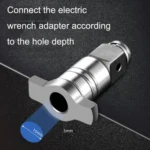 Square T -Shaft  Electric Wrench Converter, Style: Dual Use - Image 5