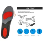 Silicone Shock-absorbing Breathable Sweat-absorbing TPE Insoles - Image 5