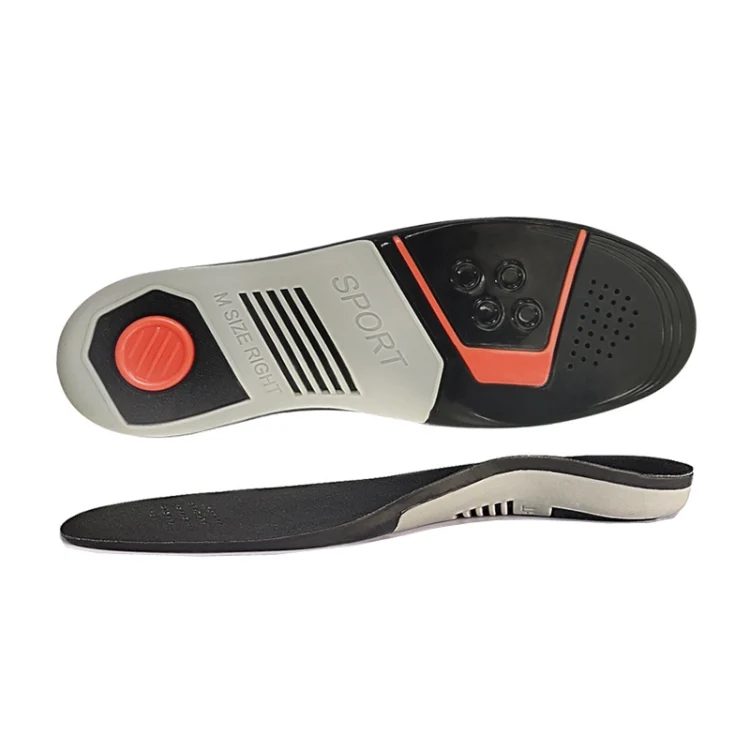 TBD0602391601_B1.webp Sports And Casual Insoles TPE Shock Absorption Massage Arch Support Insoles, Size: S - Image 2