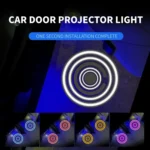 LED Infrared Induction Car Door Welcome Light Night Projection Ambient Light - Image 7