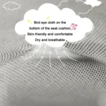 FANNIS Butterfly Office Hip Support Memory Foam Cushion - Image 5