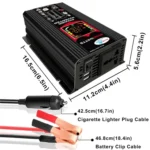 Home Solar Generator Inverter+30A Controller+18W 12V Solar Panel - Image 3