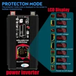 Home Solar Generator Inverter+30A Controller+18W 12V Solar Panel - Image 9