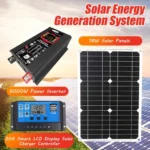 Home Solar Generator Inverter+30A Controller+18W 12V Solar Panel - Image 10