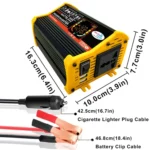 Home Solar Generator Inverter+30A Controller+18W 12V Solar Panel, Specification: - Image 3