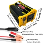 Home Solar Generator Inverter+30A Controller+18W 12V Solar Panel, Specification: - Image 2