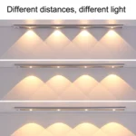 Ultra-thin Smart LED Human Body Sensor Light Bar, Length: 80cm(Space Silver) - Image 5