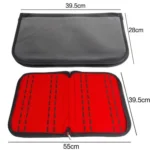 PU Leather Large Capacity Jewelry Watch Display Storage Bag - Image 3