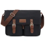 AUGUR Men Single-shoulder Crossbody Messenger Canvas Bag