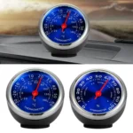 Mini Car Dashboard Thermometer Hygrometer Mechanical Decoration - Image 2