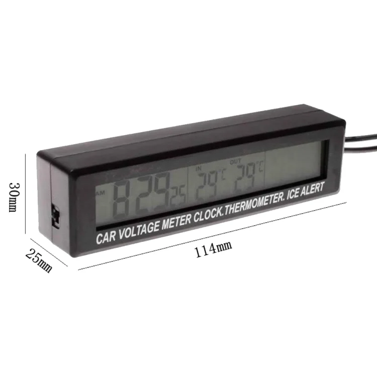 TBD0602418501_B1.webp Car Inside And Outside Dual Temperature+Clock+Voltage LED Electronic Display - Image 2