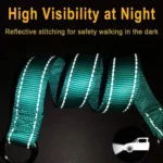 Nylon Reflective Filament P Chain Adjustable Size Collar - Image 6